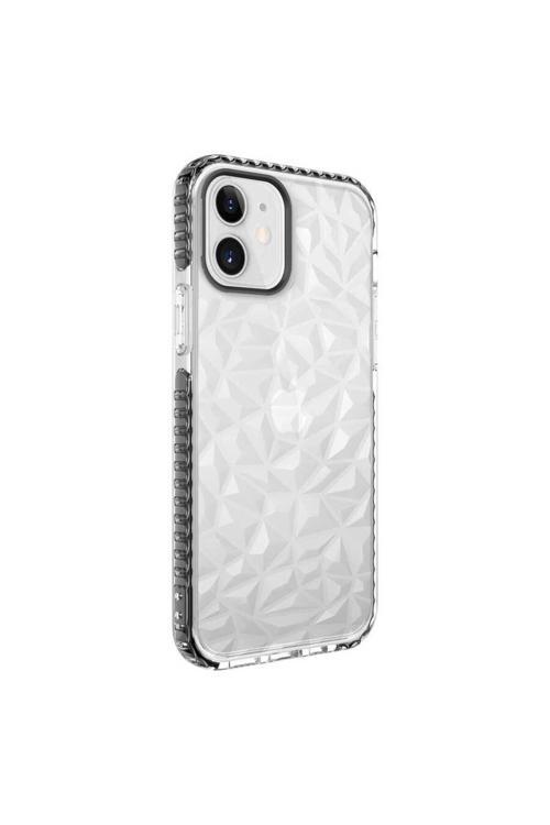 İphone 12 Uyumlu Buzz Kılıf-Siyah