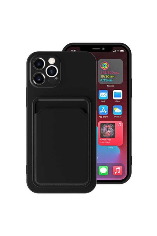 İphone 12 Pro Max Uyumlu  Ofix Kılıf-Siyah