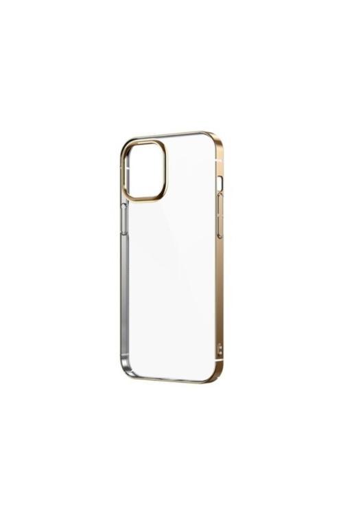 İphone 12 Pro Uyumlu Zore Pixel Kılıf-Gold