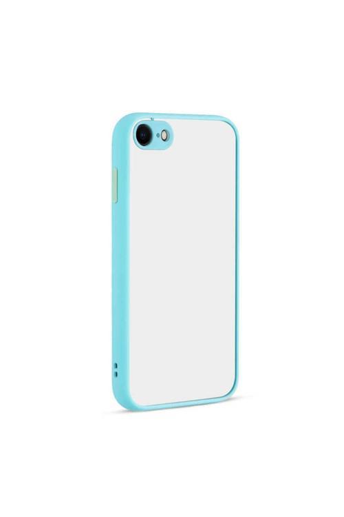 İphone Se 2022 Uyumlu Zore Hux Kılıf-Turkuaz