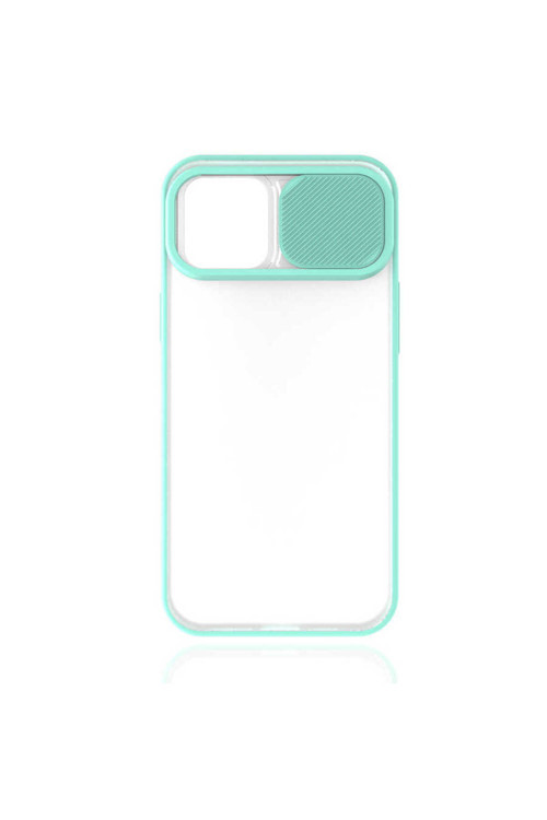 İphone 12 Pro Uyumlu Lnsm-İ Kılıf-Turkuaz