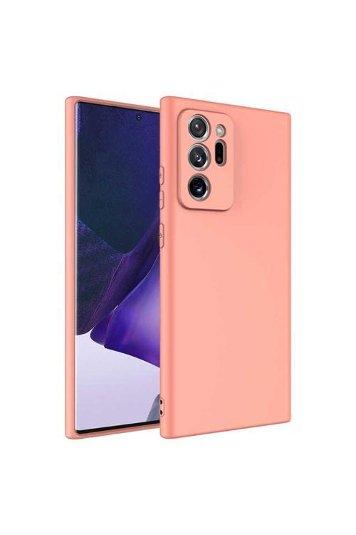 Galaxy Note 20 Ultra Uyumlu Zore Mara Lansman Kılıf-Turuncu