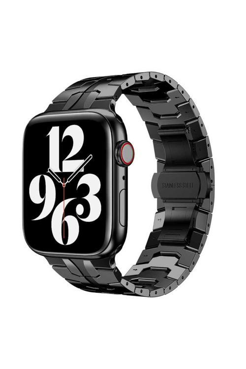 Watch 42Mm Uyumlu Krd-63 Metal Zore Kordon-Siyah