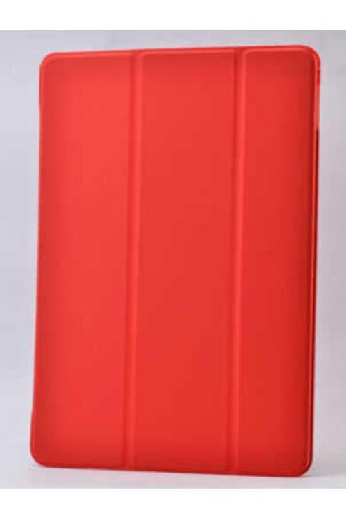Galaxy Tab 3 Lite 7.0 T110  Uyumlu Zore Smart Cover Standlı 1-1 Kılıf-Kırmızı