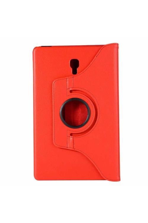 Galaxy Tab S4 T830  Uyumlu Zore Dönebilen Standlı Kılıf-Kırmızı