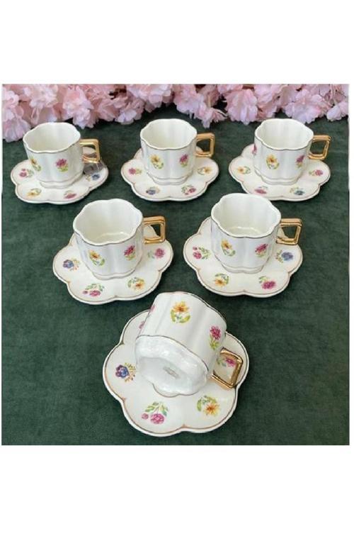 Vıvıan 6lı Kahve Fincan Takımı MXG-06045