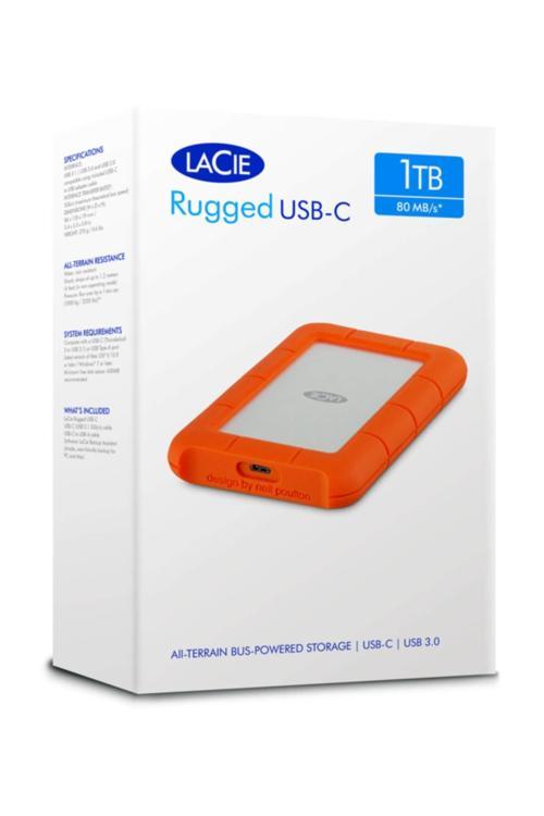 2.5" Usb 3.1 (Usb-C) Rugged Mini Taşınabilir Disk 1Tb Stfr1000800