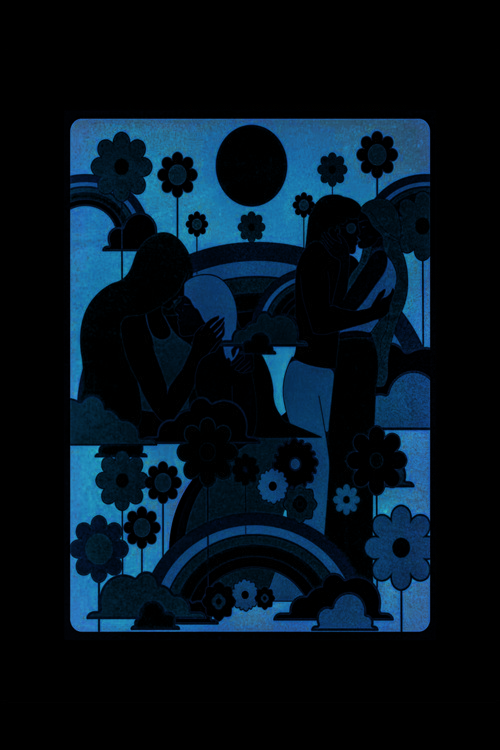 Aesthetic Hippie Duvar Posteri