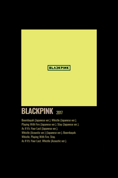 Blackpınk K-Pop Duvar Posteri - Duvar Dekoru - Kalın Kağıt - Çerçevesiz