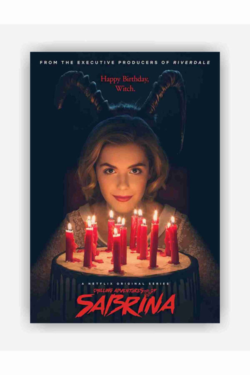 Chilling Adventures Of Sabrina Dizi Duvar Posteri - Kalın Kağıt - Çerçevesiz