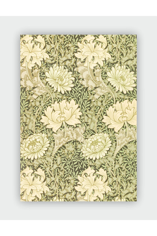 Chrysanthemum Pattern William Morris Duvar Posteri - Kalın Kağıt - Çerçevesiz