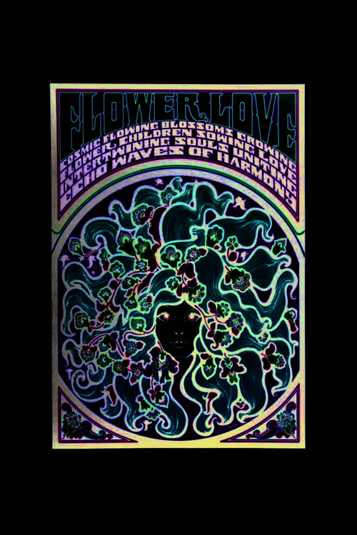 Aesthetic Hippie Poster Duvar Posteri
