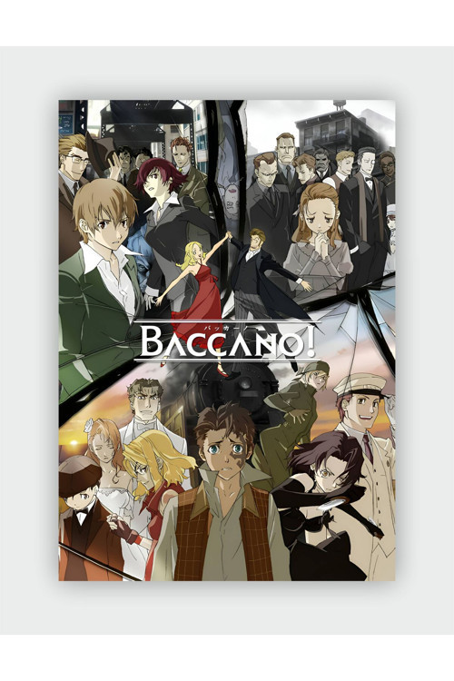 Baccano! Anime Hd Manga Duvar Posteri - Kalın Kağıt - Çerçevesiz