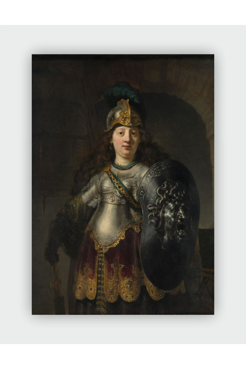 Bellona Rembrandt Duvar Posteri - Kalın Kağıt - Çerçevesiz