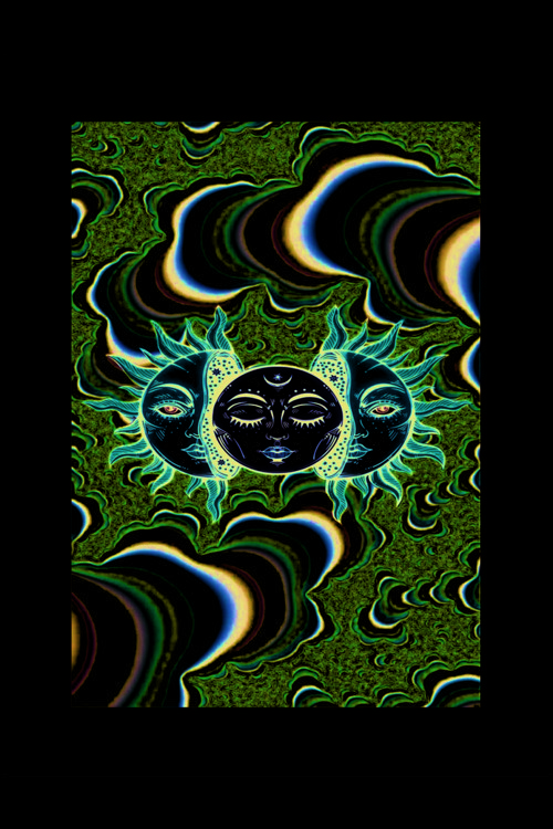 Aesthetic Hippie Duvar Posteri