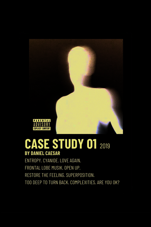 Case Study 01 Duvar Posteri - Duvar Dekoru - Kalın Kağıt - Çerçevesiz