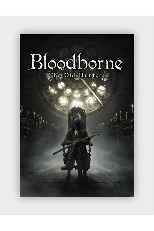 Bloodborne - The Old Hunters Game Duvar Posteri - Kalın Kağıt - Çerçevesiz