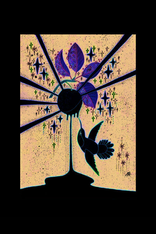 Aesthetic Hippie Duvar Posteri