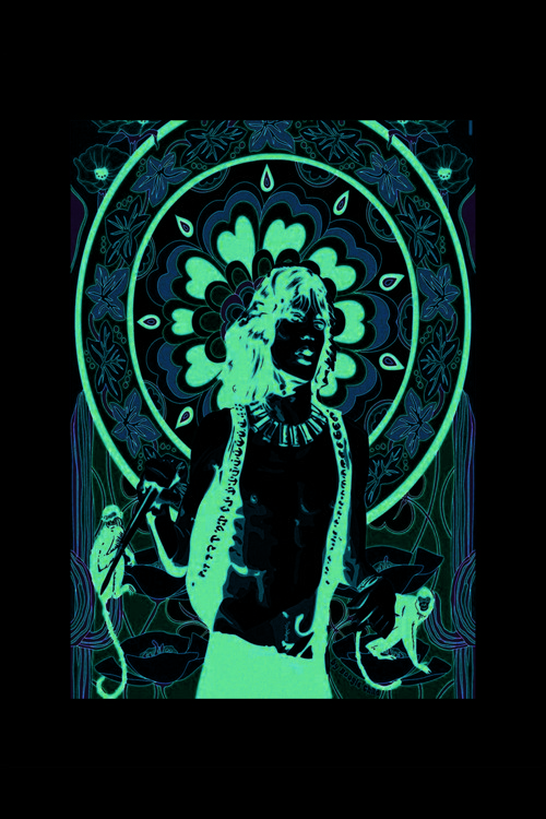 Aesthetic Hippie Duvar Posteri