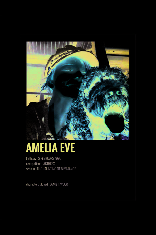 Amelia Eve Film Info Card Bilgi Kartı Duvar Posteri