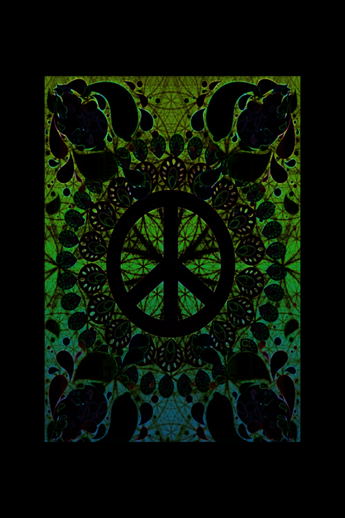 Aesthetic Hippie Duvar Posteri