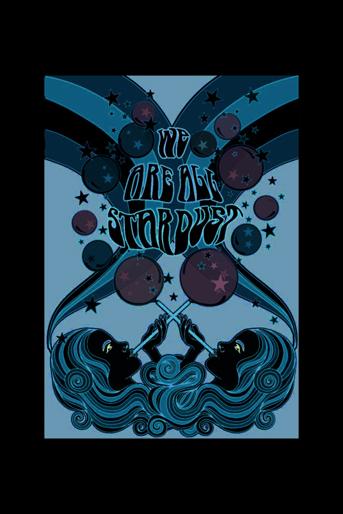 Aesthetic Hippie Duvar Posteri