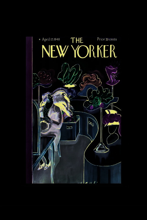 April 17 1948 The New Yorker Duvar Posteri Kalın Kağıt Çerçevesiz