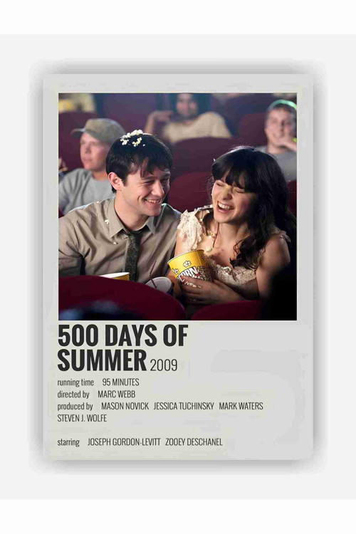 500 Days Of Summer Film Kağıt Poster - Çerçevesiz