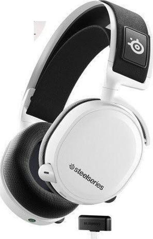 Arctis 7+ Beyaz Kablosuz 7.1 Kulak Üstü Oyuncu Kulaklığı
