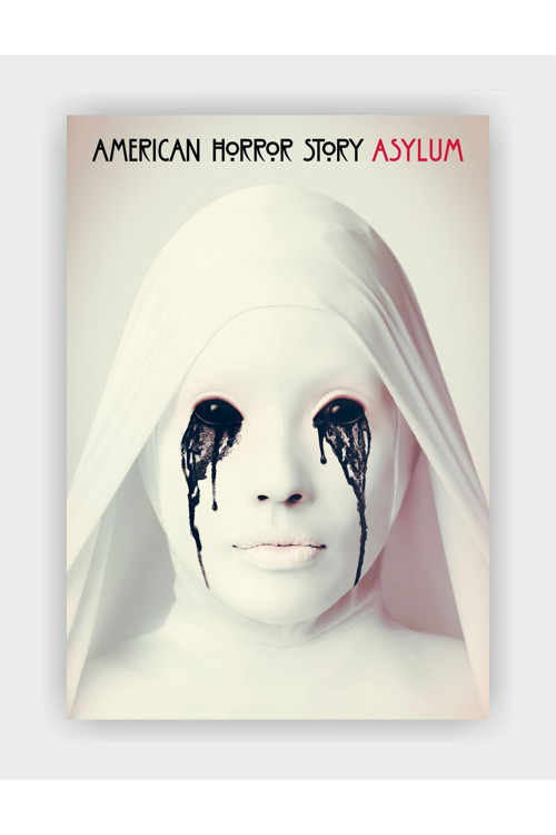 American Horror Story: Asylum Dizi Duvar Posteri - Kalın Kağıt - Çerçevesiz