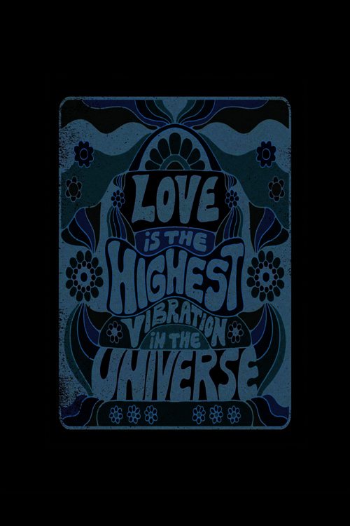 Aesthetic Hippie Duvar Posteri