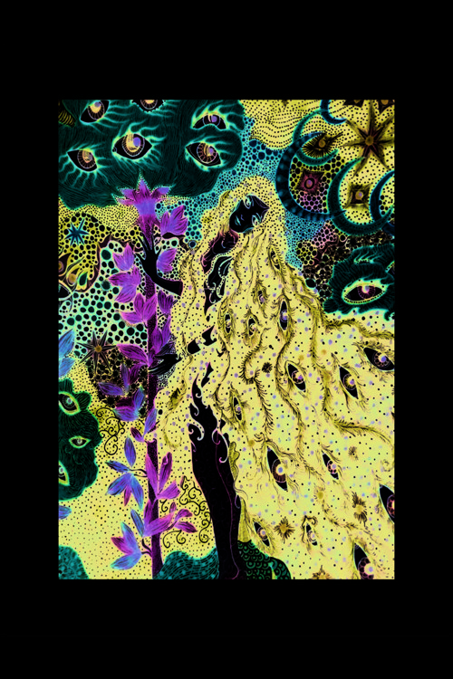 Aesthetic Hippie Duvar Posteri