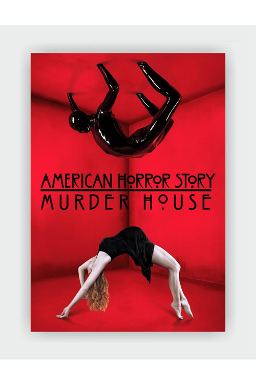 American Horror Story: Murder House Dizi Duvar Posteri - Kalın Kağıt - Çerçevesiz