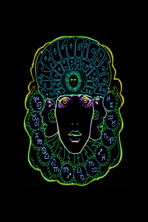 Aesthetic Hippie Duvar Posteri