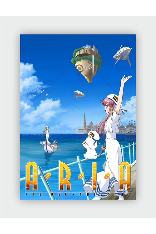 Aria The Ova: Arietta Anime Hd Manga Duvar Posteri - Kalın Kağıt - Çerçevesiz