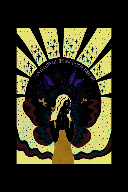 Aesthetic Hippie Poster Duvar Posteri 01