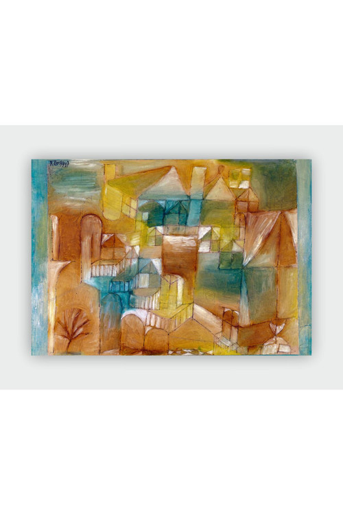 Bauhaus And Abstract Paul Klee Duvar Posteri - Kalın Kağıt - Çerçevesiz
