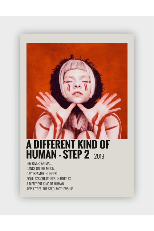 A Different Kind Of Human- Step 2 Duvar Posteri - Duvar Dekoru - Kalın Kağıt - Çerçevesiz