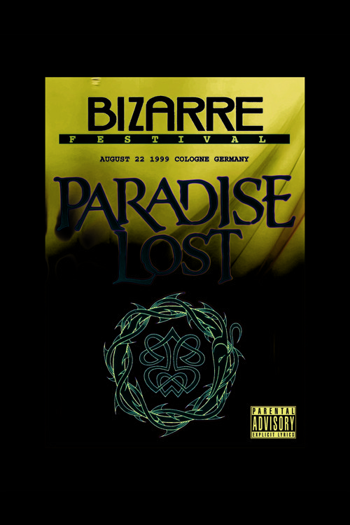 Bizarre Paradise Lost Rock Müzik Duvar Posteri - Kalın Kağıt - Çerçevesiz