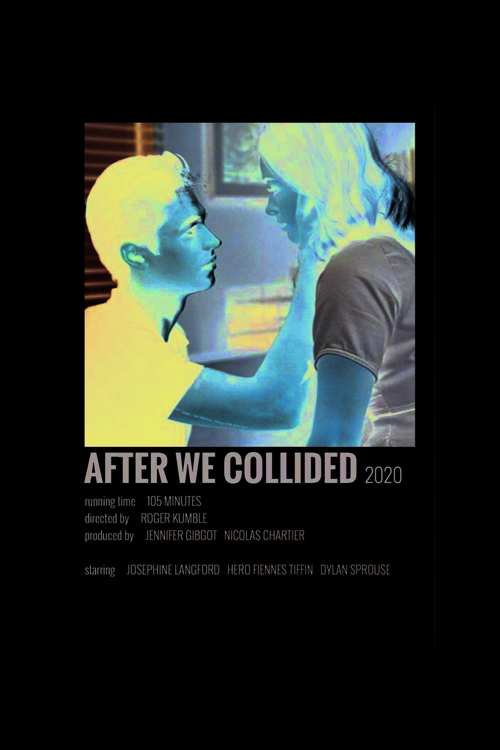 After We Collided Film Info Card Bilgi Kartı Duvar Posteri