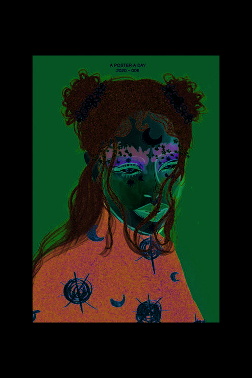 Aesthetic Hippie Duvar Posteri
