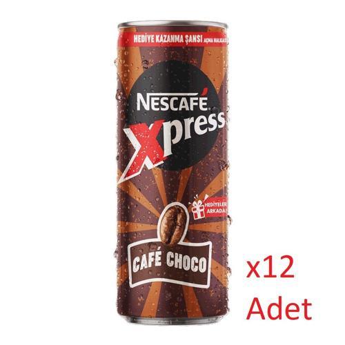 Xpress Cafe Choco Kahve Aromalı Sütlü İçecek 250 ml - 12 Adet