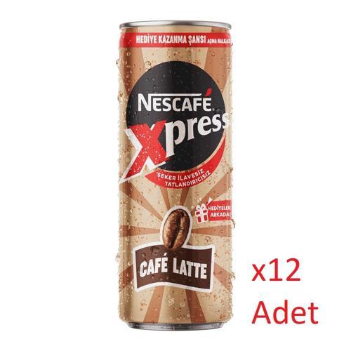 Xpress Café Latte Kahve Aromalı Sütlü İçecek 250 ml - 12 Adet