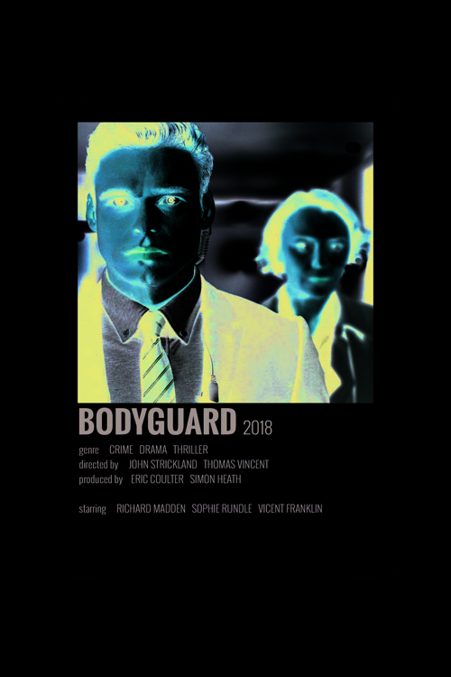 Bodyguard Film Info Card Bilgi Kartı Duvar Posteri