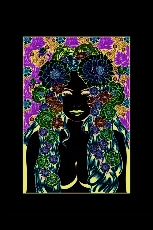 Aesthetic Hippie Duvar Posteri