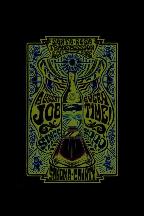 Aesthetic Hippie Duvar Posteri