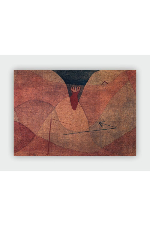 Aviatic Evolution Paul Klee Duvar Posteri - Kalın Kağıt - Çerçevesiz