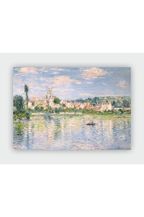 Claude Monet Vetheuil İn Summer Expressionism Art Duvar Posteri - Kalın Kağıt - Çerçevesiz
