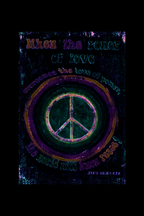 Aesthetic Hippie Duvar Posteri