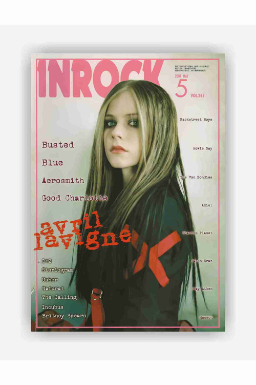 Avril Lavigne Kağıt Poster - Çerçevesiz